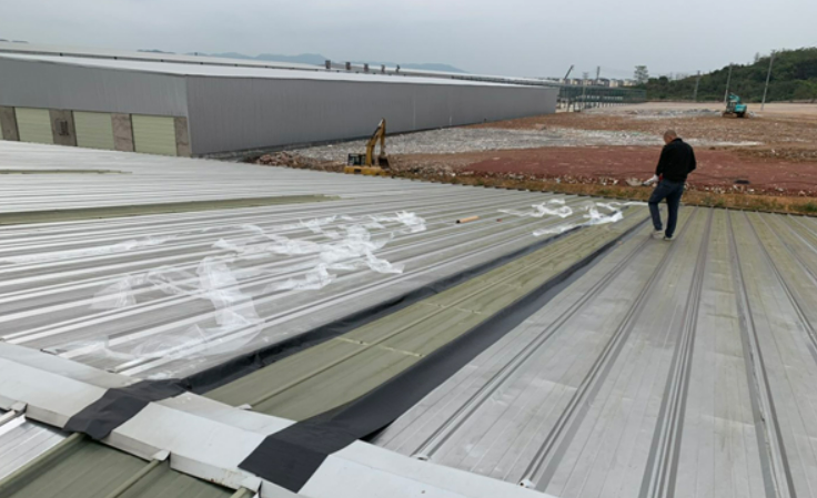 广州厂房屋面防水维修案例